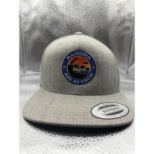 Ramona Air Attack The Classics Snapback Hat - Grey (New)